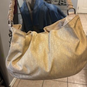 Dior Cream Hobo Bag